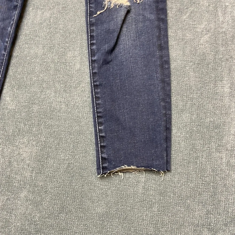 Abercrombie & Fitch Jeans Womens 26/2S Blue Denim Ultra High Rise Super Skinny
